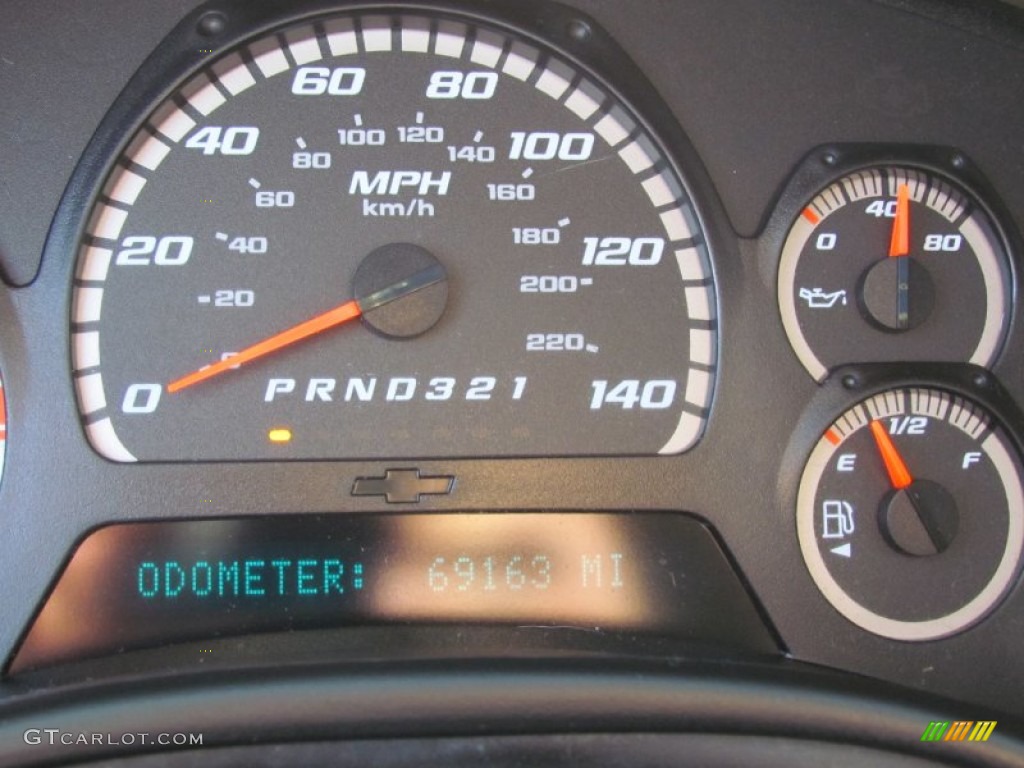 2009 Chevrolet TrailBlazer SS AWD Gauges Photo #60722462