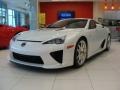 Pearl White 2012 Lexus LFA Coupe Exterior
