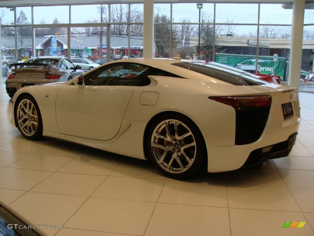 2012 LFA Coupe - Pearl White / Cream photo #4