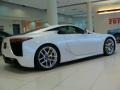 Pearl White 2012 Lexus LFA Coupe Exterior