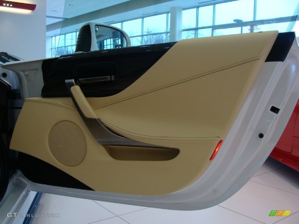 2012 Lexus LFA Coupe Cream Door Panel Photo #60723871