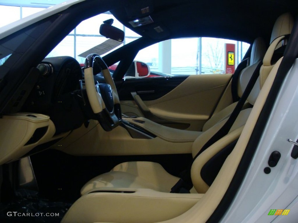 Cream Interior 2012 Lexus LFA Coupe Photo #60723895