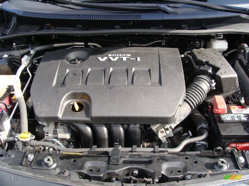 2010 Toyota Corolla S 1.8 Liter DOHC 16-Valve Dual VVT-i 4 Cylinder Engine Photo #60724780