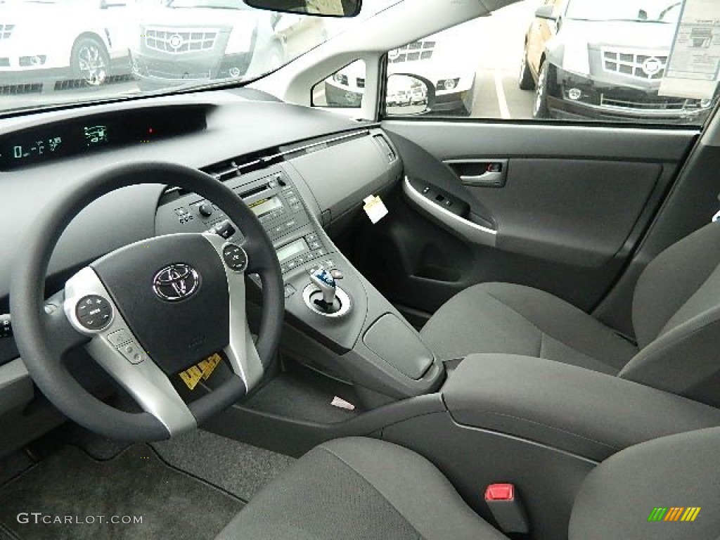 Dark Gray Interior 2011 Toyota Prius Hybrid III Photo #60724885