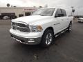 2012 Bright White Dodge Ram 1500 Big Horn Crew Cab  photo #1