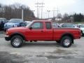 Bright Red 2004 Ford Ranger FX4 Level II SuperCab 4x4 Exterior