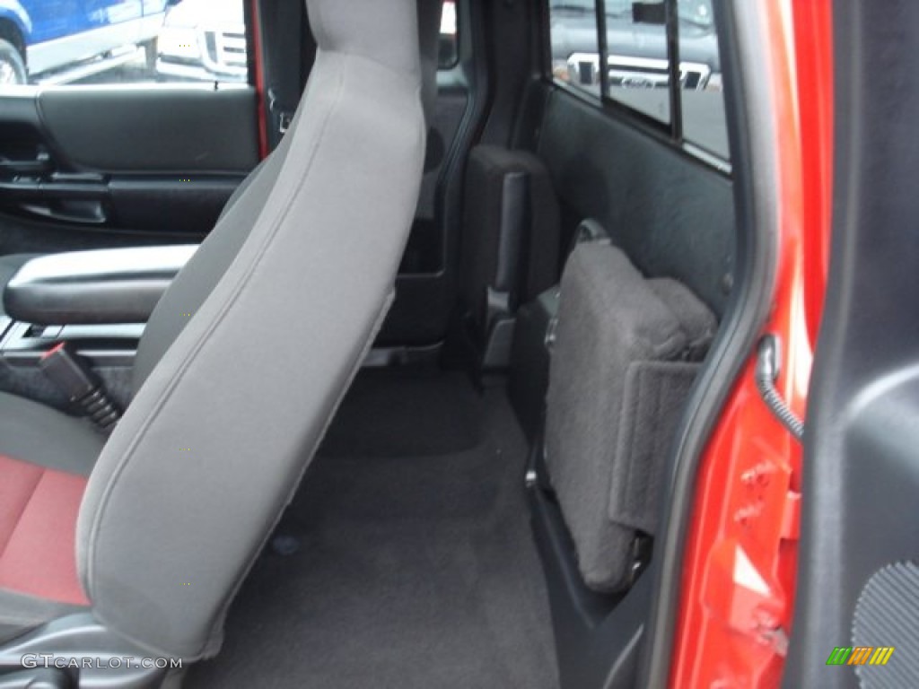 2004 Ranger FX4 Level II SuperCab 4x4 - Bright Red / Ebony/Red photo #13