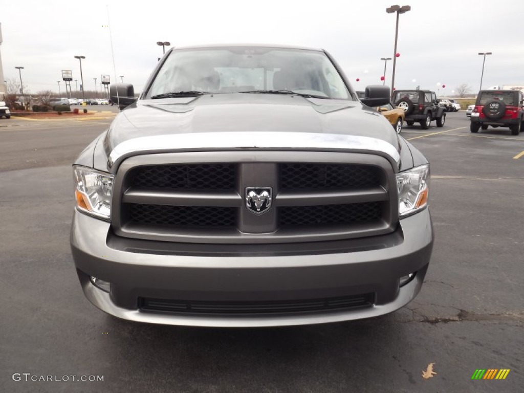 2012 Ram 1500 Express Crew Cab - Mineral Gray Metallic / Dark Slate Gray/Medium Graystone photo #2