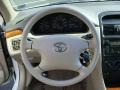 2002 Toyota Solara Ivory Interior Steering Wheel Photo