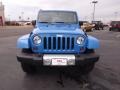 2012 Cosmos Blue Jeep Wrangler Unlimited Sahara 4x4  photo #2