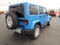 2012 Cosmos Blue Jeep Wrangler Unlimited Sahara 4x4  photo #5
