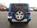 2012 Cosmos Blue Jeep Wrangler Unlimited Sahara 4x4  photo #6