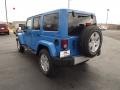 2012 Cosmos Blue Jeep Wrangler Unlimited Sahara 4x4  photo #7