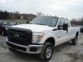 2012 Oxford White Ford F350 Super Duty XL SuperCab 4x4  photo #4