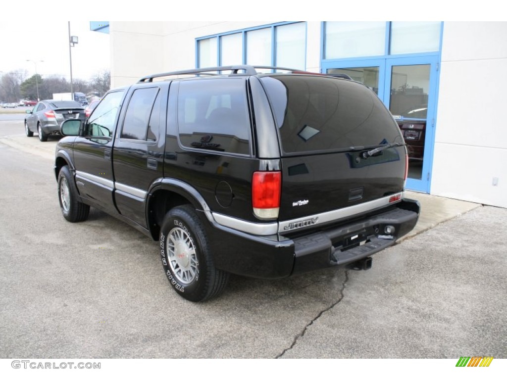 2000 Jimmy SLE 4x4 - Black Onyx / Beige photo #4