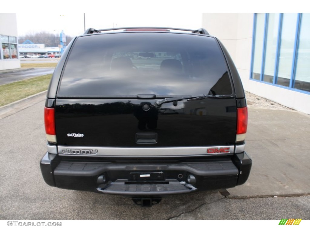 2000 Jimmy SLE 4x4 - Black Onyx / Beige photo #5