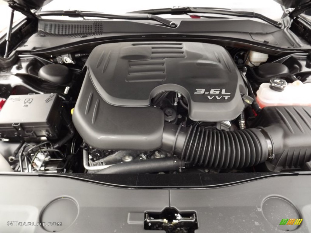 2012 Dodge Charger SXT 3.6 Liter DOHC 24-Valve Pentastar V6 Engine Photo #60727384