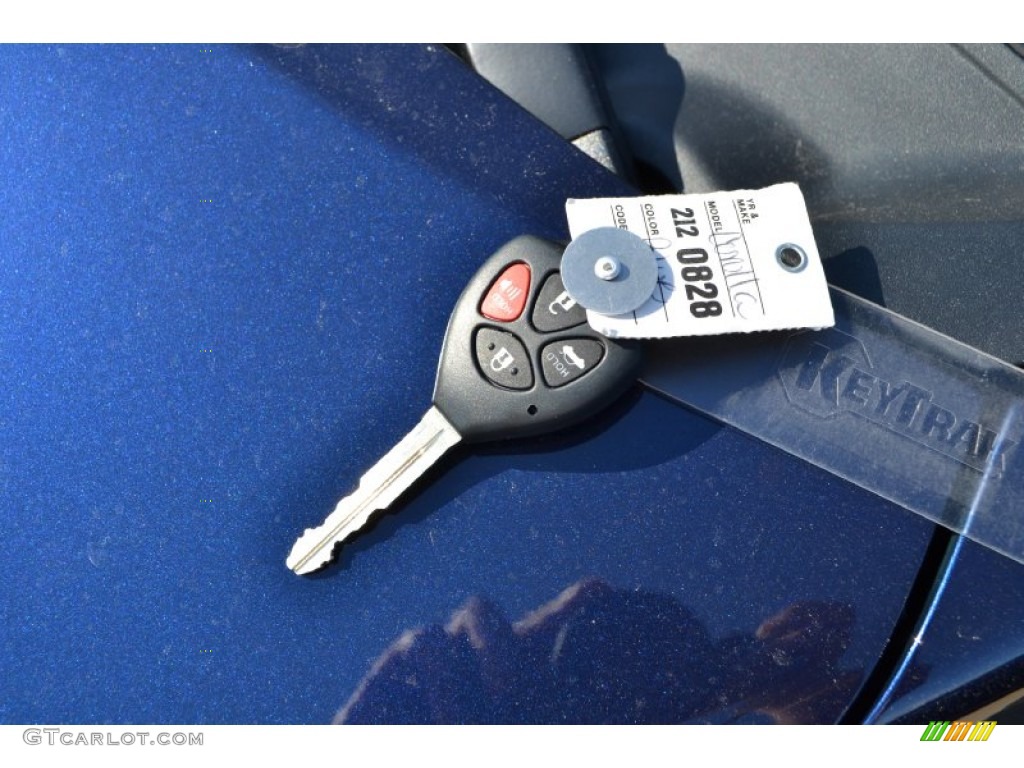 2012 Corolla  - Nautical Blue Metallic / Bisque photo #7