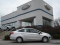 2012 Ingot Silver Metallic Ford Fiesta S Sedan  photo #1