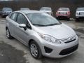 2012 Ingot Silver Metallic Ford Fiesta S Sedan  photo #2