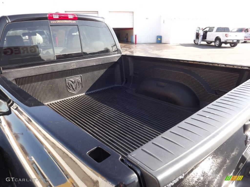 2008 Ram 1500 Lone Star Edition Quad Cab - Brilliant Black Crystal Pearl / Medium Slate Gray photo #15