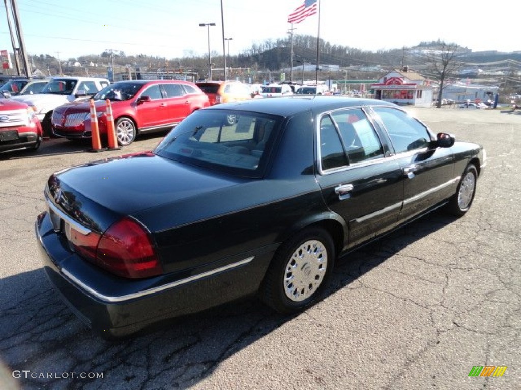 2003 Grand Marquis GS - Aspen Green Metallic / Light Flint photo #4