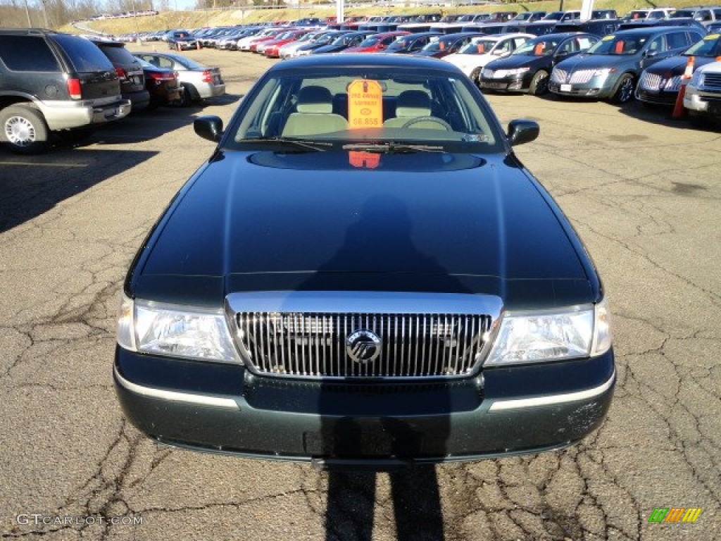 2003 Grand Marquis GS - Aspen Green Metallic / Light Flint photo #6