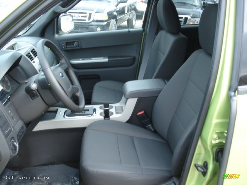 Charcoal Black Interior 2012 Ford Escape XLT 4WD Photo #60728692