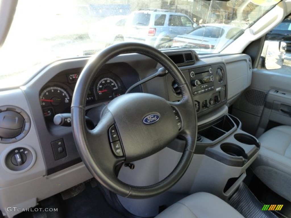 2011 Ford E Series Van E150 XLT Passenger Medium Flint Dashboard Photo #60728704