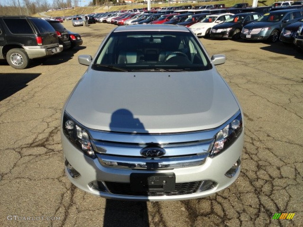 2010 Fusion Sport AWD - Brilliant Silver Metallic / Charcoal Black/Sport Black photo #6