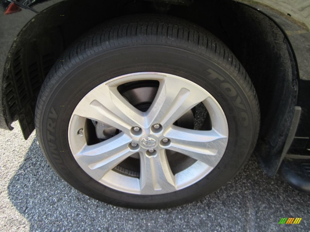 2010 Highlander Limited 4WD - Black / Sand Beige photo #5