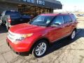 2011 Red Candy Metallic Ford Explorer XLT 4WD  photo #7