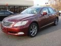 2008 Noble Spinel Red Mica Lexus LS 460  photo #7