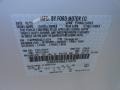 UG: White Platinum Metallic Tri-Coat 2010 Ford Taurus SHO AWD Color Code