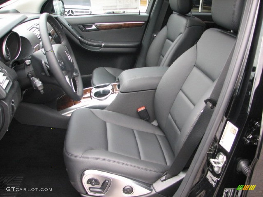 Black Interior 2012 Mercedes-Benz R 350 BlueTEC 4Matic Photo #60735013