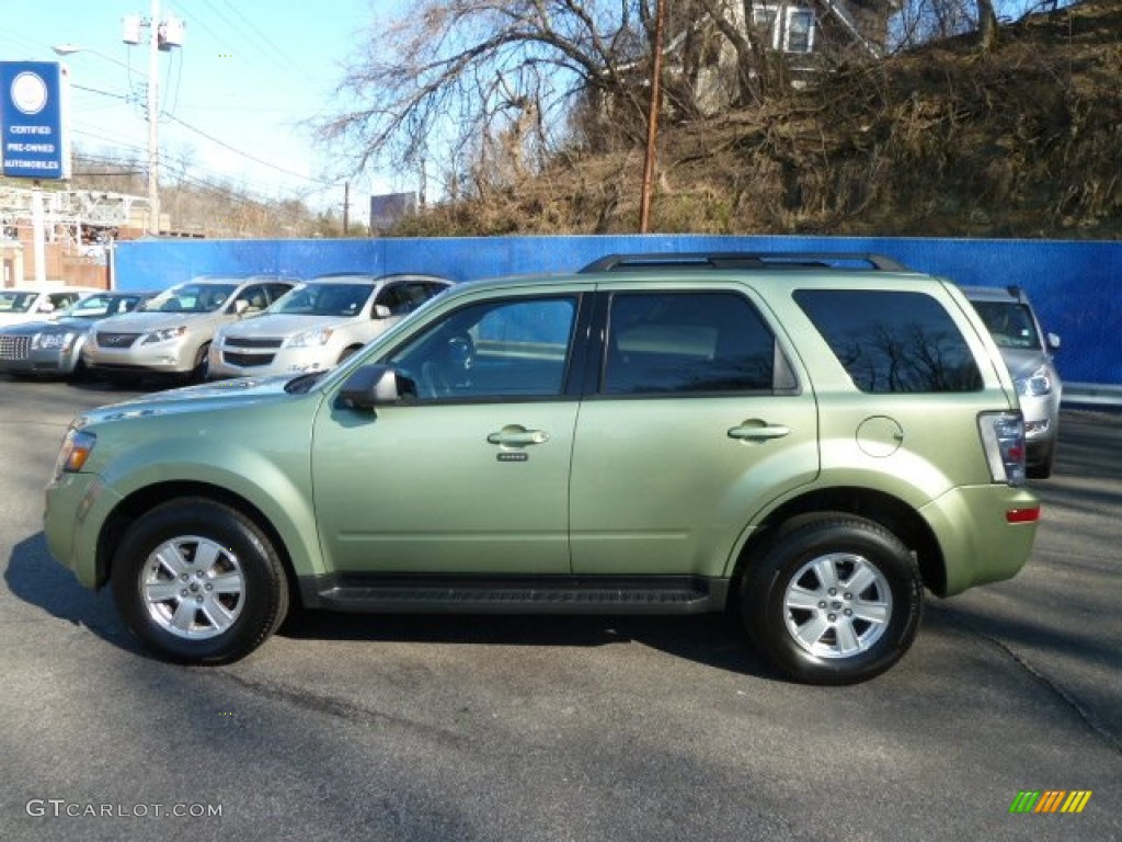 2010 Mariner I4 - Kiwi Green Metallic / Black photo #2