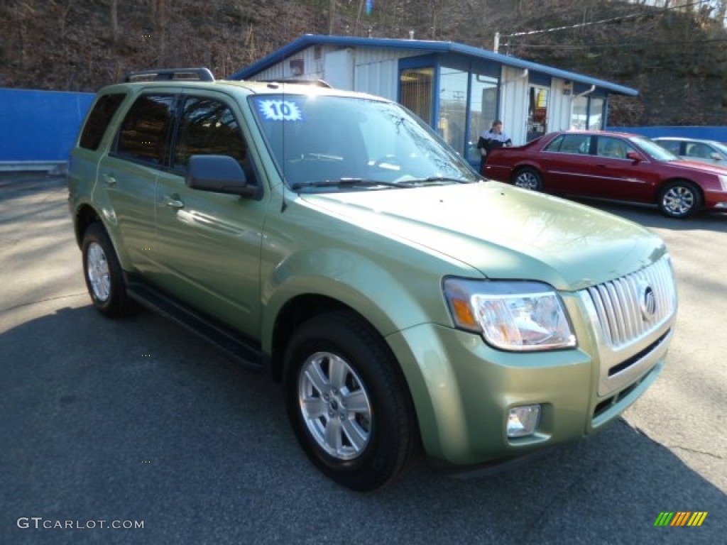 2010 Mariner I4 - Kiwi Green Metallic / Black photo #7