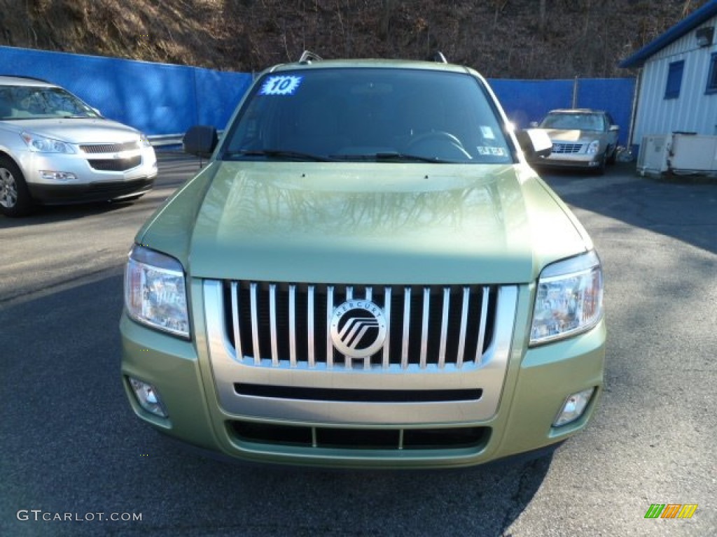 2010 Mariner I4 - Kiwi Green Metallic / Black photo #8