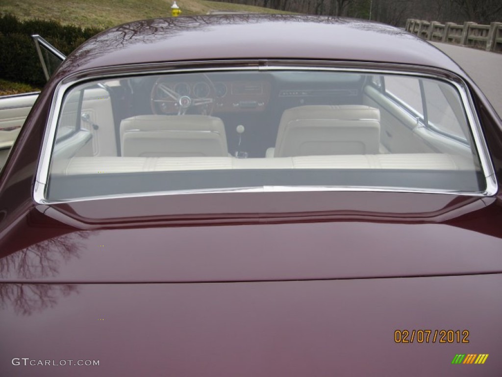 1966 GTO Hardtop - Burgundy / Parchment photo #34