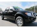 2012 Super Black Nissan Frontier SV Crew Cab  photo #7