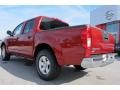 2012 Lava Red Nissan Frontier SV Crew Cab  photo #3