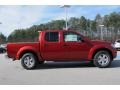 2012 Lava Red Nissan Frontier SV Crew Cab  photo #6