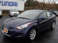 2011 Indigo Blue Pearl Hyundai Elantra GLS  photo #1