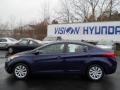 2011 Indigo Blue Pearl Hyundai Elantra GLS  photo #10