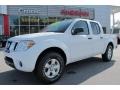 2012 Avalanche White Nissan Frontier SV Crew Cab  photo #1