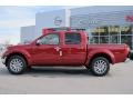 2012 Red Brick Nissan Frontier SL Crew Cab  photo #2