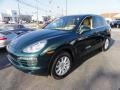 2012 Jet Green Metallic Porsche Cayenne   photo #2