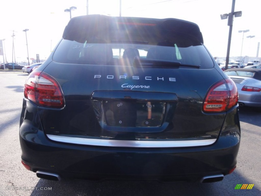 2012 Cayenne  - Jet Green Metallic / Luxor Beige photo #8