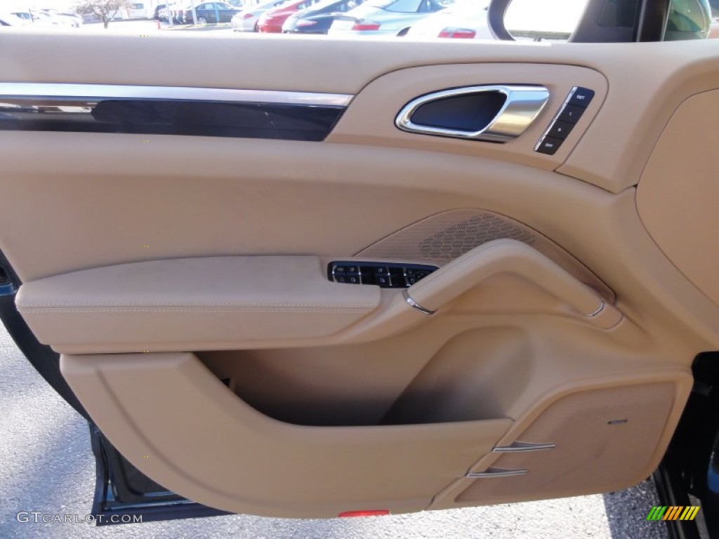 2012 Cayenne  - Jet Green Metallic / Luxor Beige photo #13