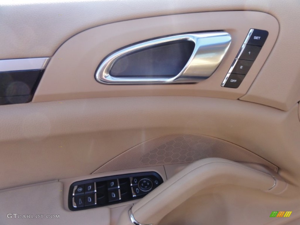 2012 Cayenne  - Jet Green Metallic / Luxor Beige photo #14